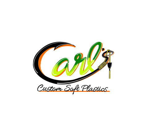 Carl's Custom Soft Plastics logo